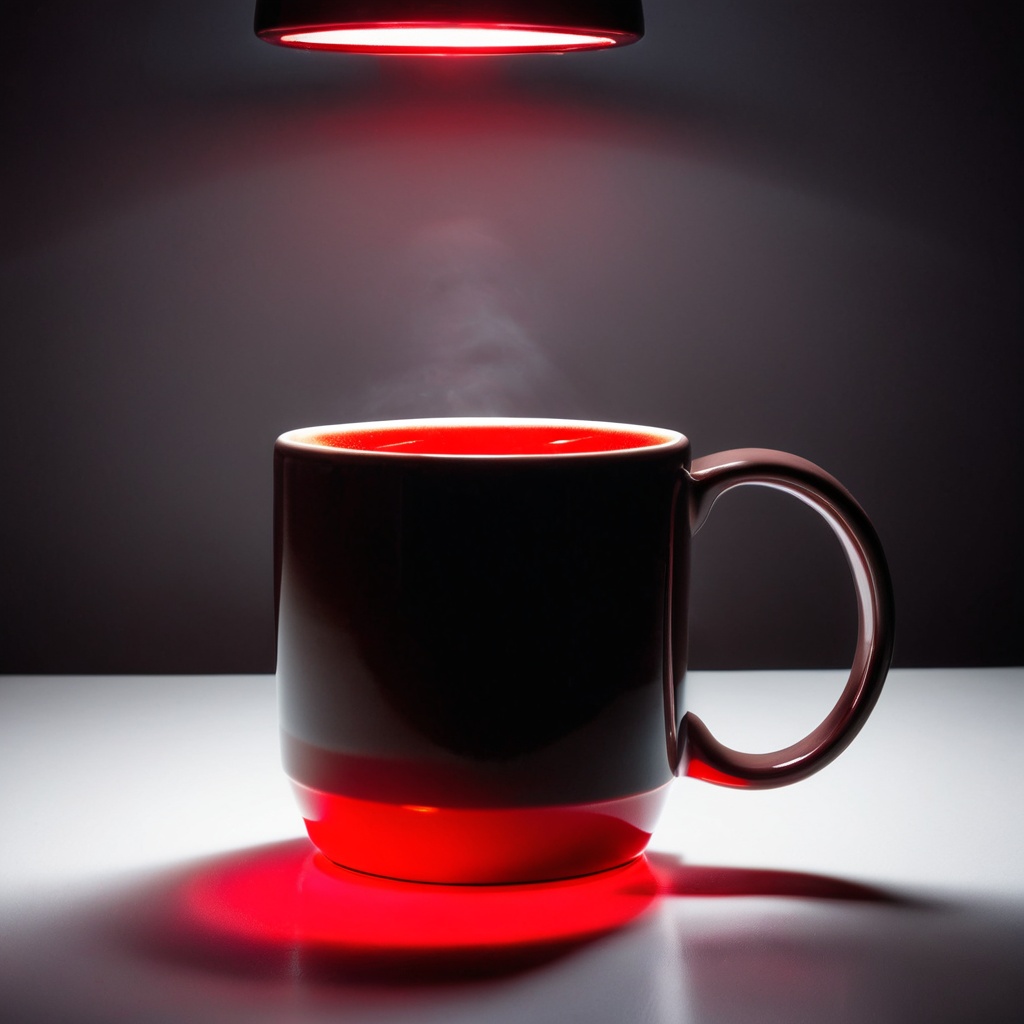 sceneanalophoto,  a ceramic coffee mug,  analog photo darkroom counter on Tensor.Art