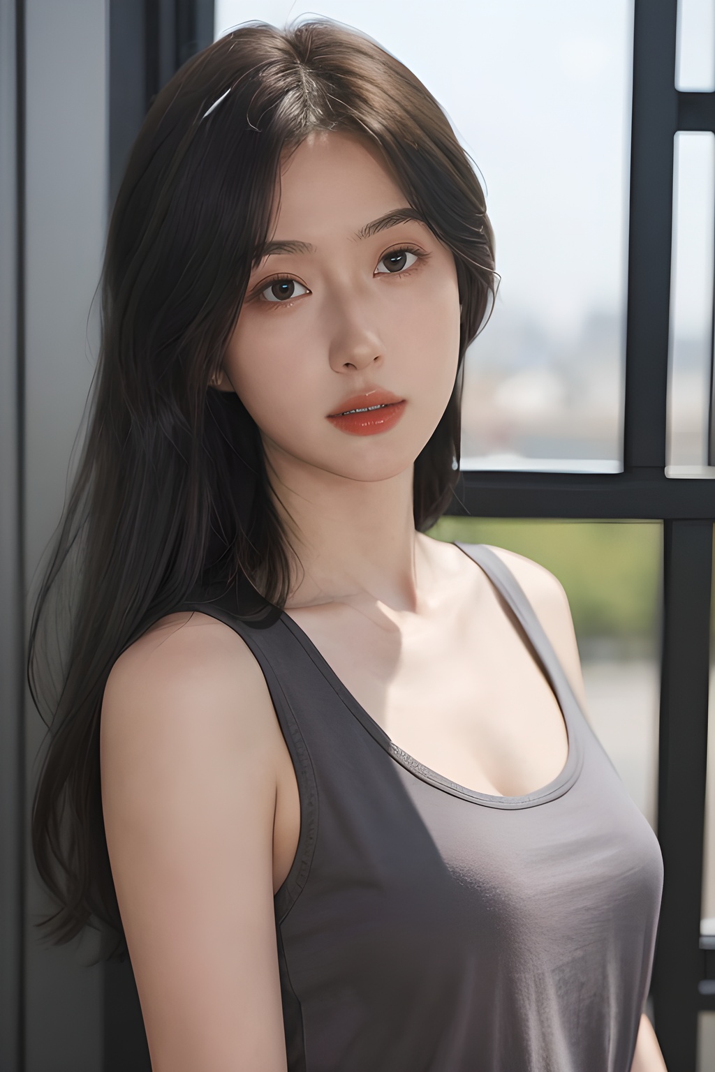 <lora:0829_06:0.7>,****_top,, 1girl,realistic,masterpiece, best quality, photorealistic, HDR,detail