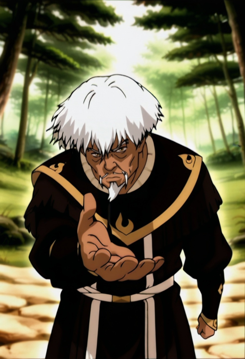 In the avatar TV animation style,  Master Jeong_Jeong,  1boy on Tensor.Art