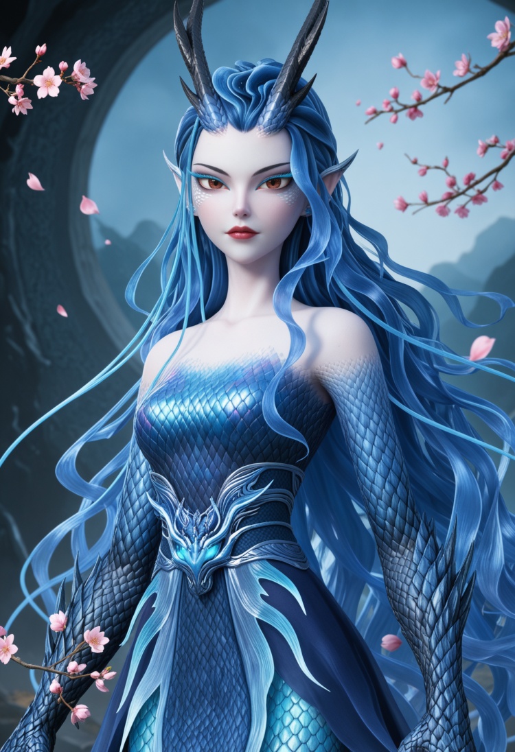 敖闰-国漫-Illustrious光辉 by 云落 on Tensor.Art