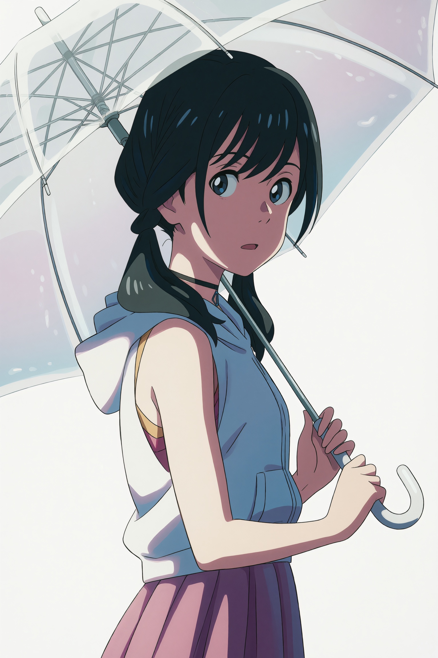 Shinkai Makoto Style,  Weathering With You Style,  Amano Hina on Tensor.Art