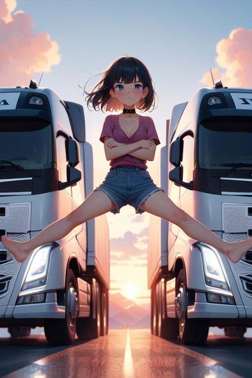 (((masterpiece))),  (((best quality))),  (((barefoot))) on Tensor.Art