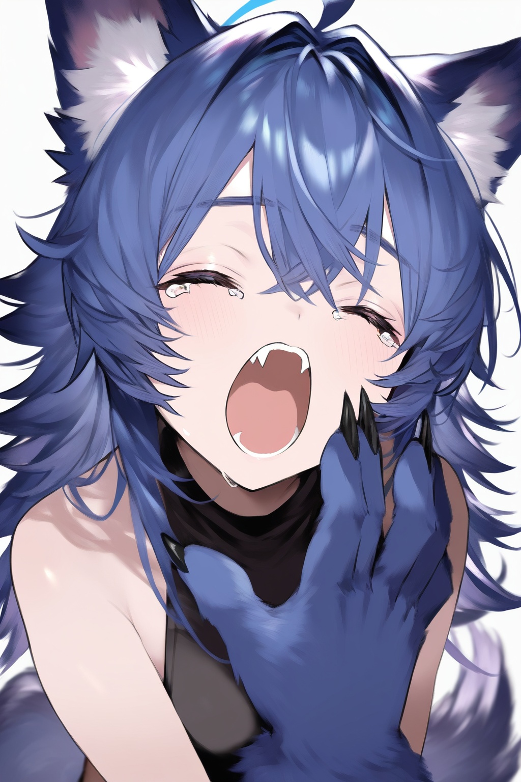 1girl,  animal ears,  solo on Tensor.Art