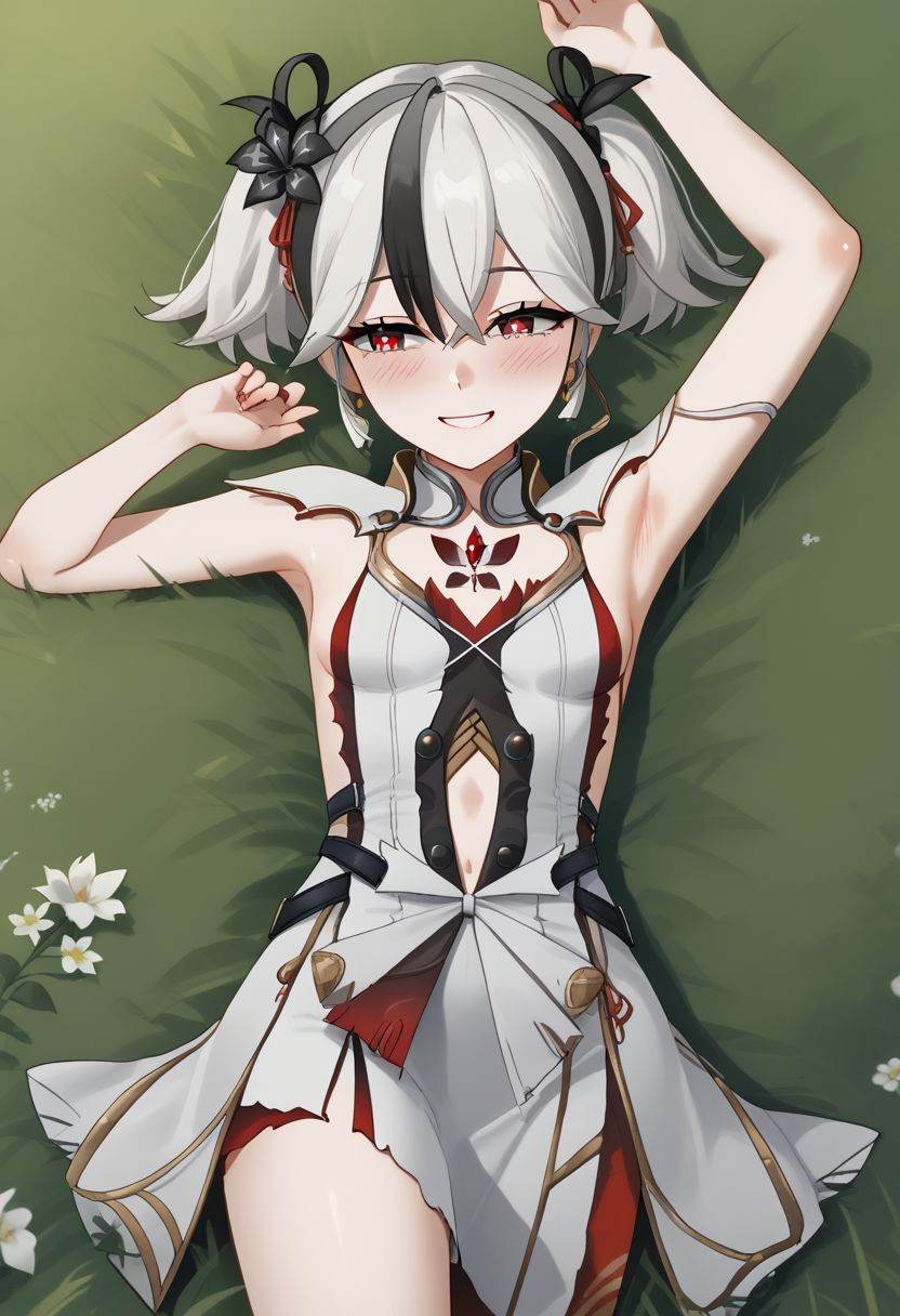 1girl,  solo,  blush on Tensor.Art