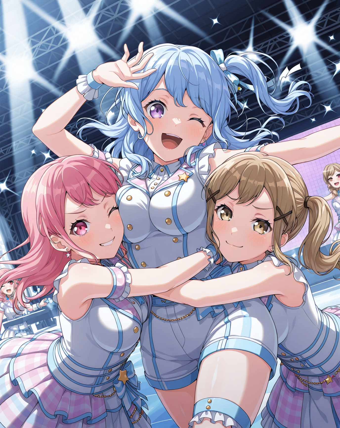 bandori,  3girls,  aya on Tensor.Art