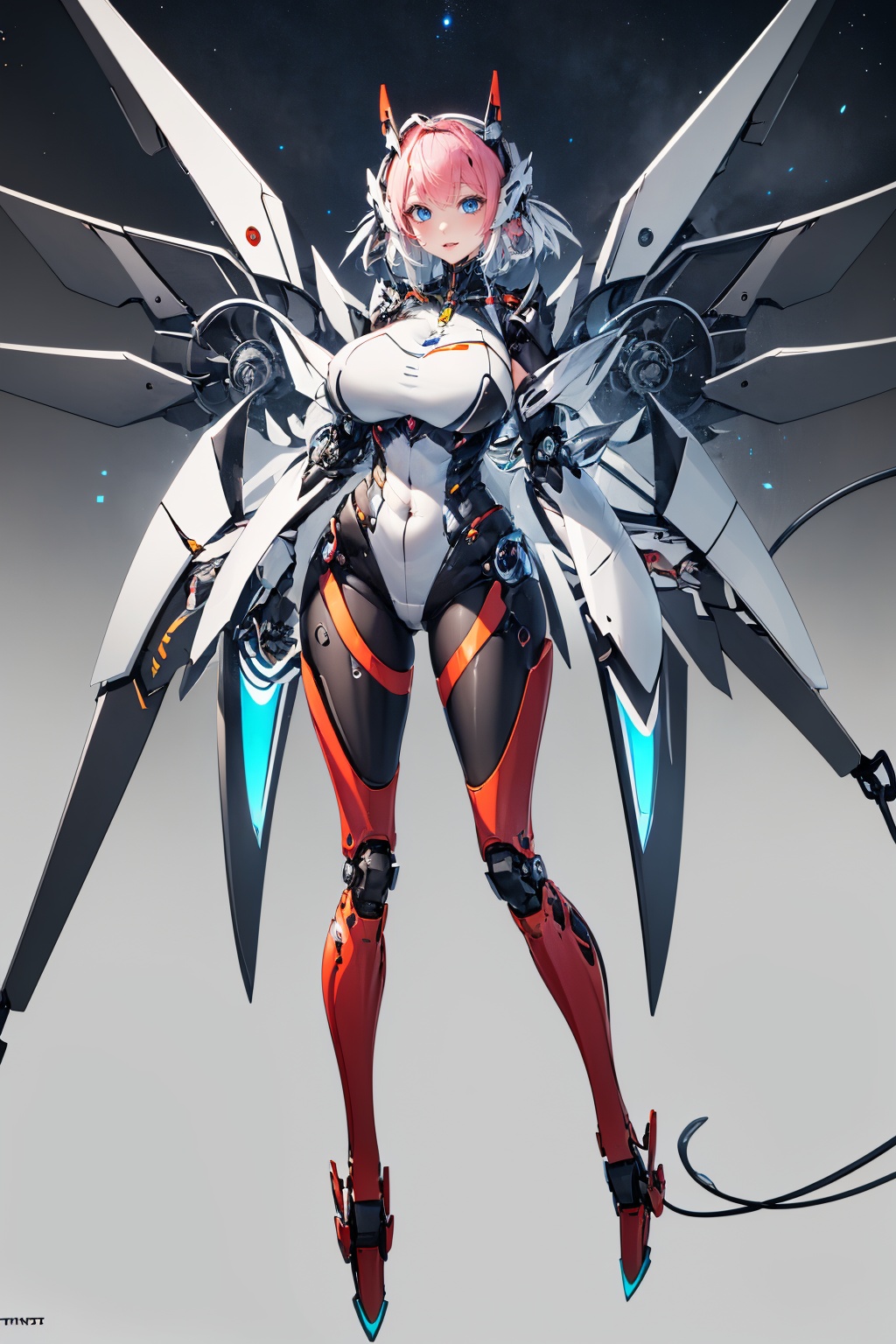 1girl,mecha,huge turbo fan,<lora:tianq005:0.8>,tianq,