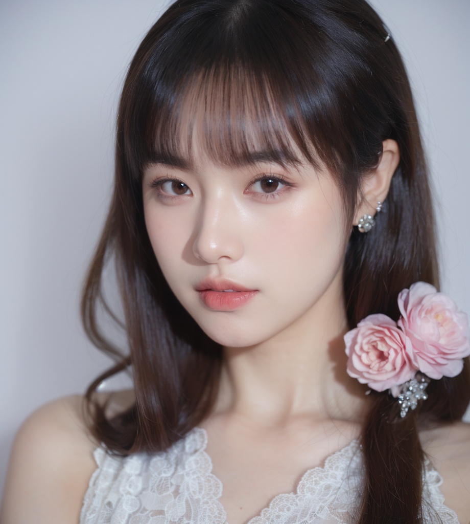 1girl,  flower,  hair_flower by 阿泽泽 on Tensor.Art