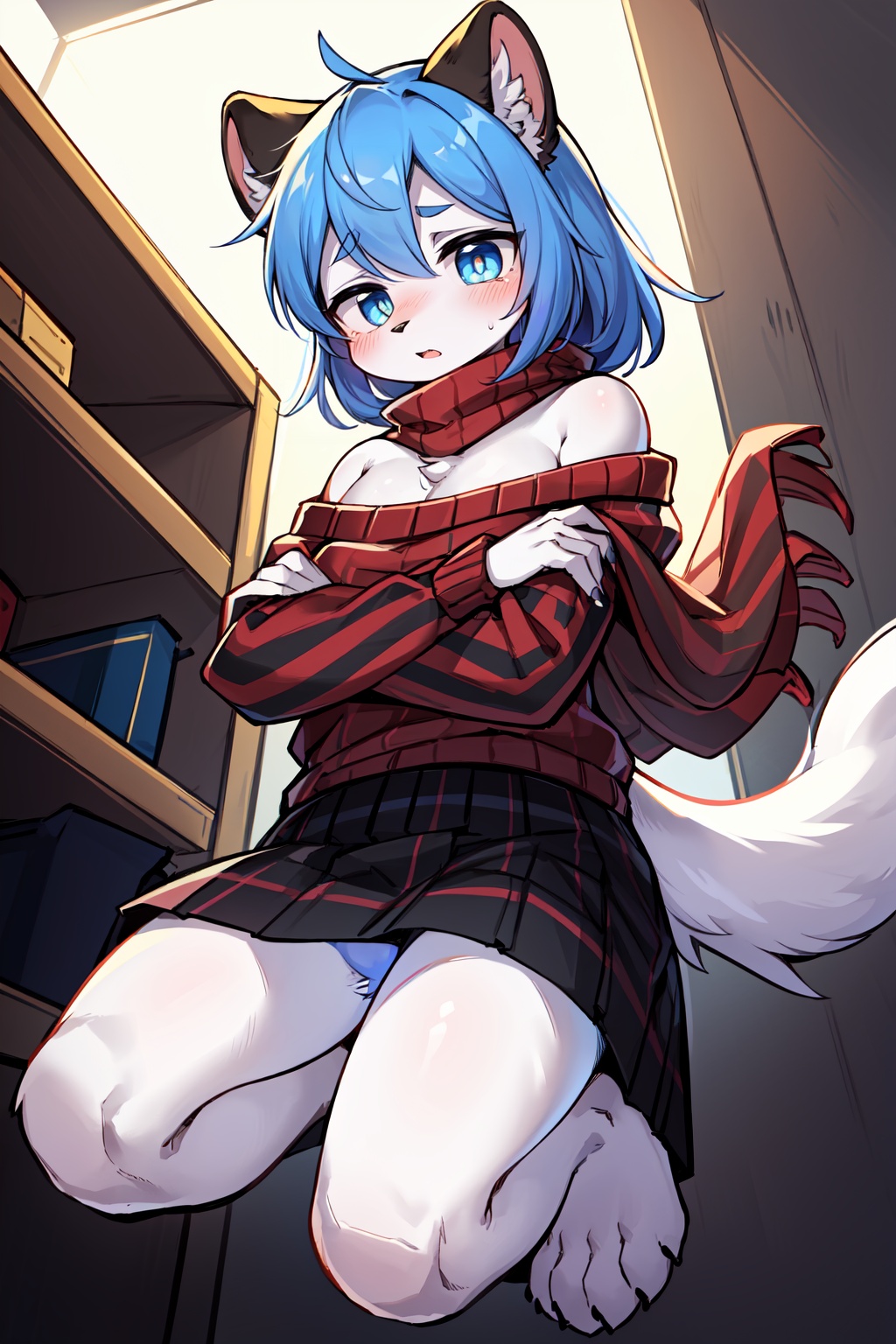 absurdres,  furry,  female furry on Tensor.Art