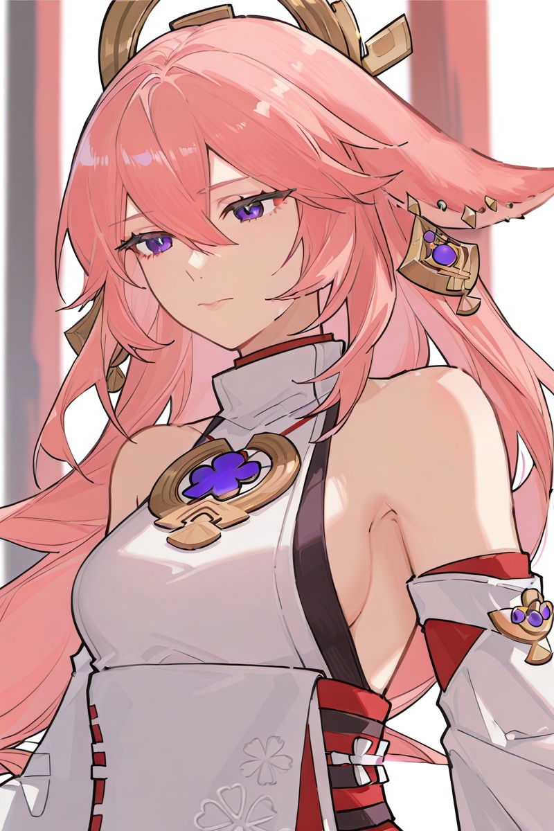 anlwrst,  1girl,  pink hair on Tensor.Art