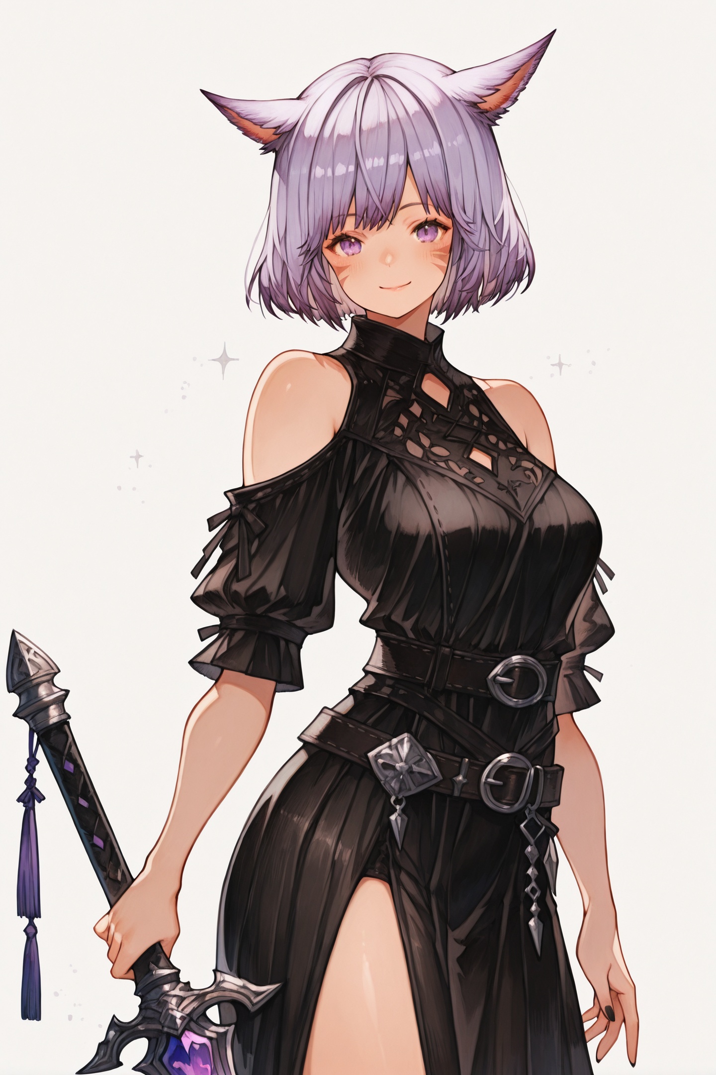 simanokoB Style,  1girl,  miqo'te by flyx3 on Tensor.Art