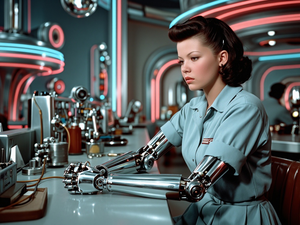 Cyberpunk 50s by Granddyser on Tensor.Art