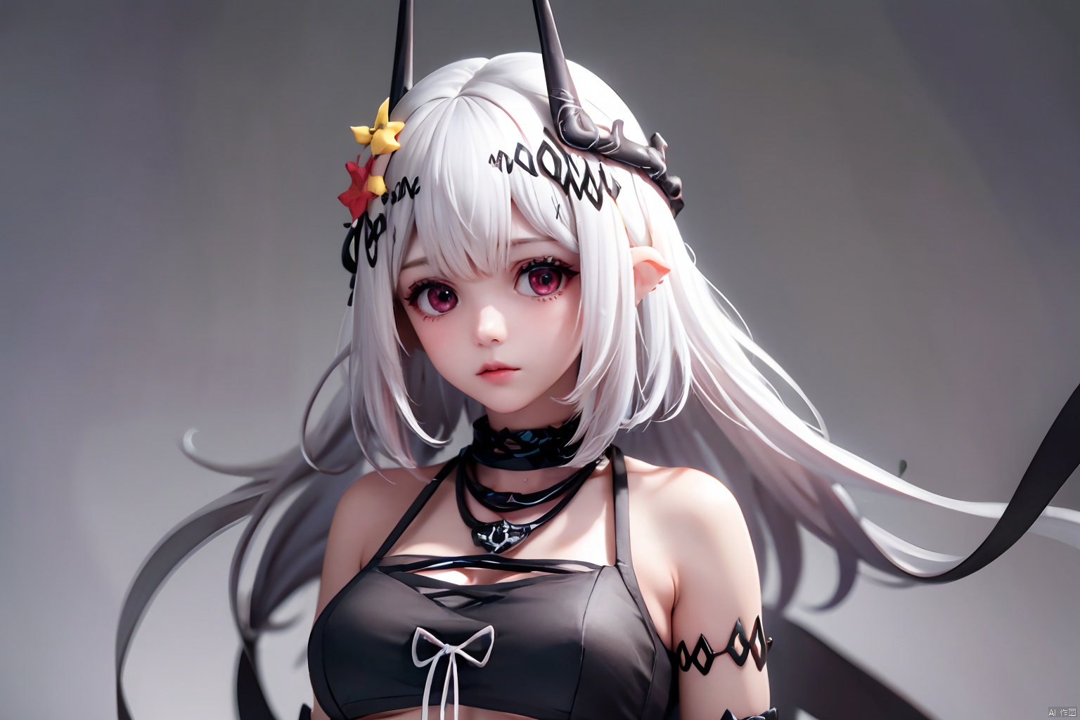 1girl, white hair,  hair ornament,  mature female,  shell, pearl, looking at viewer,  jewelry, detailed face, medium breasts,<lora:EMS-264163-EMS:0.800000>