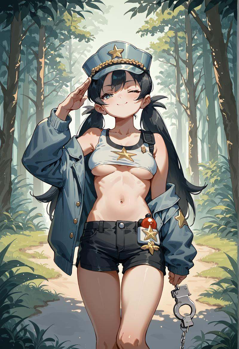 1girl,  outdoors,  forest on Tensor.Art