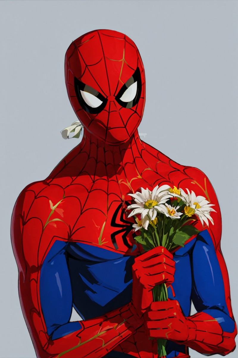 spidey,  1boy,  solo on Tensor.Art