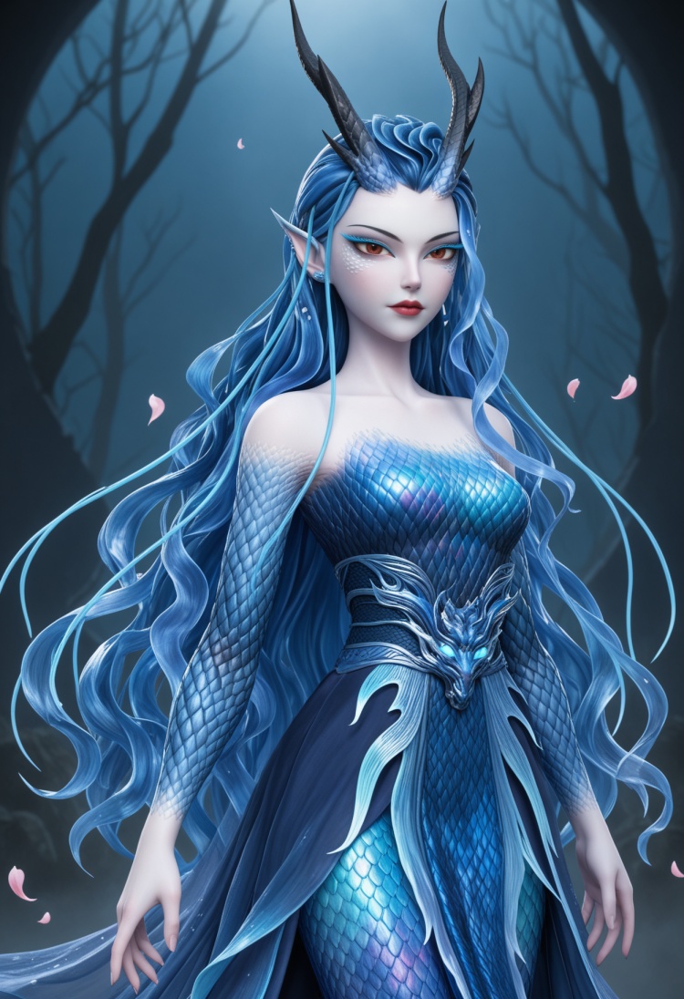 敖闰-国漫-Illustrious光辉 by 云落 on Tensor.Art