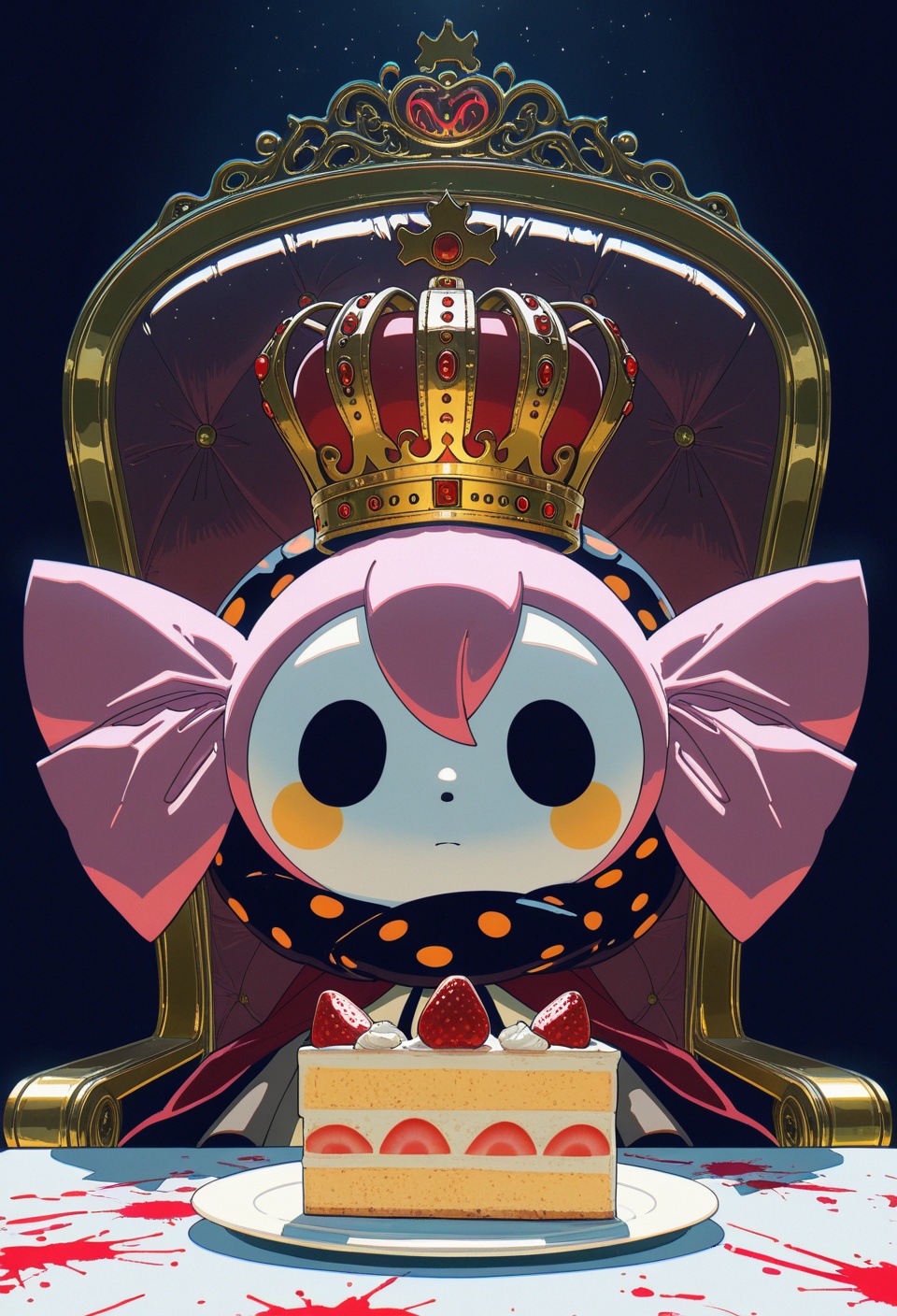 solo,  no humans,  charlotte \(madoka magica\) on Tensor.Art