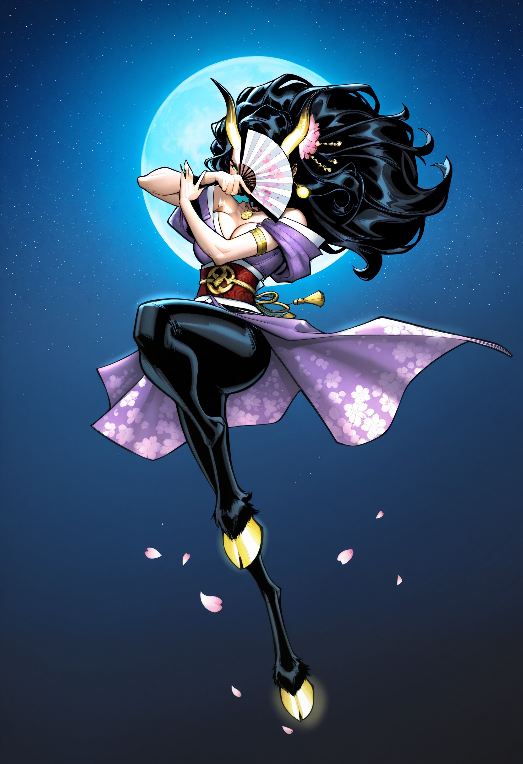 humberto_ramos,  glowing,  night on Tensor.Art