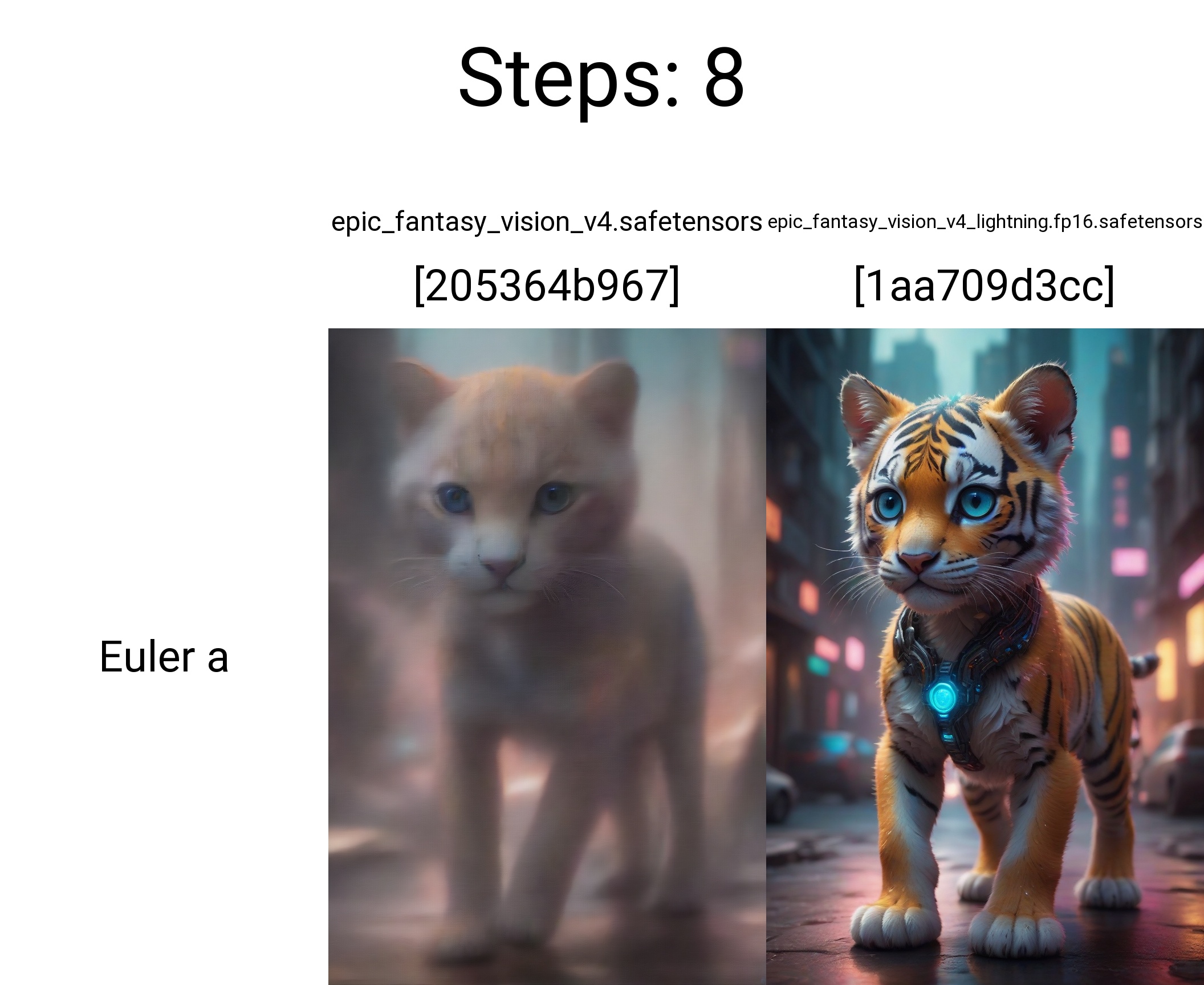 (cute and futuristic),  envision a delightful cyborg tiger cub with neon-glowing mechanical enhancements. Picture the ador...