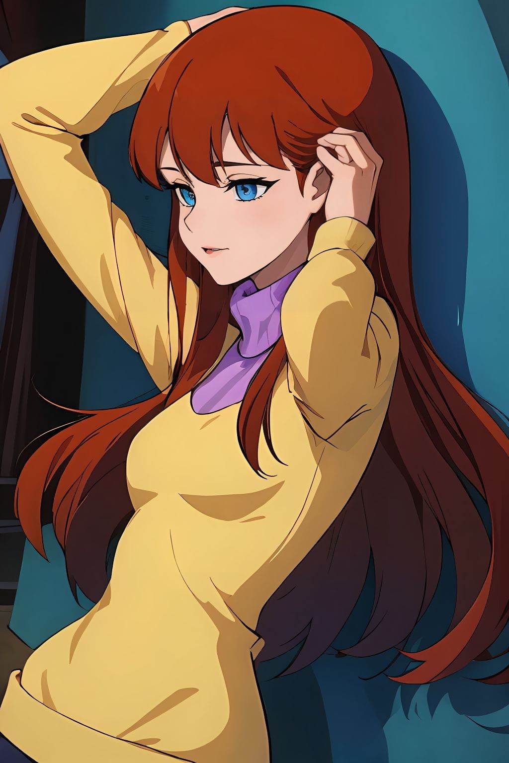 absurdres,  mary jane watson,  upper body on Tensor.Art