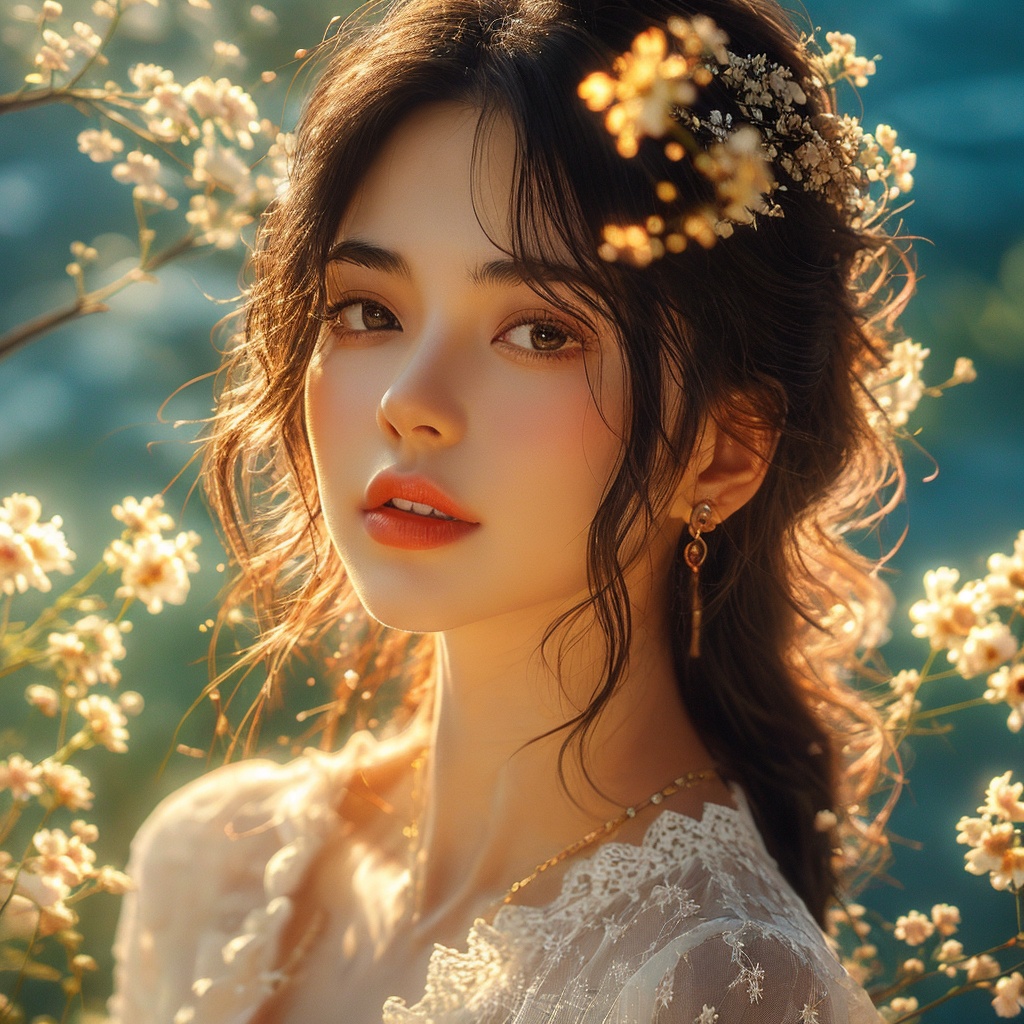 anchemixgirlr,1girl,black hair,jewelry,looking at viewer,solo,upper body,best quality,masterpiece,original,best quality,highly detailed,