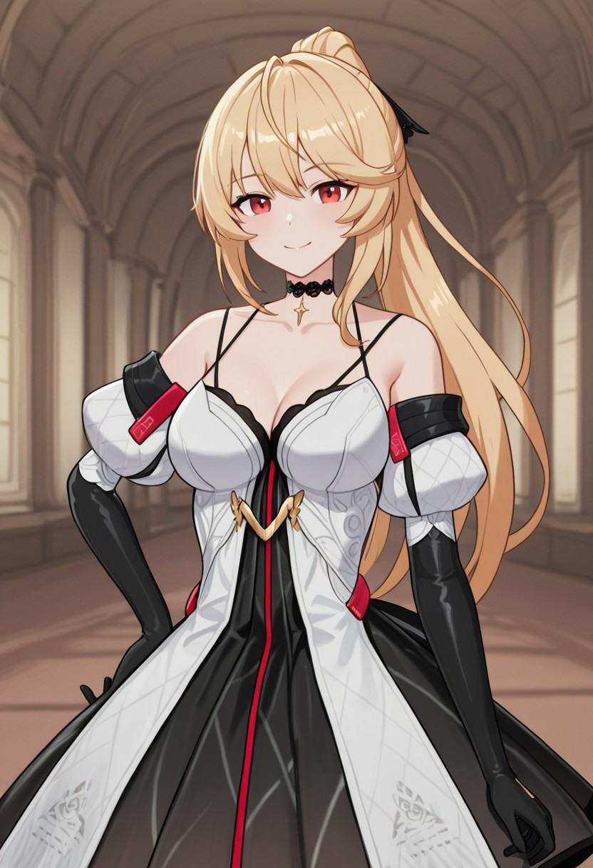 Hera AG,  Radiant Feather,  blonde hair on Tensor.Art