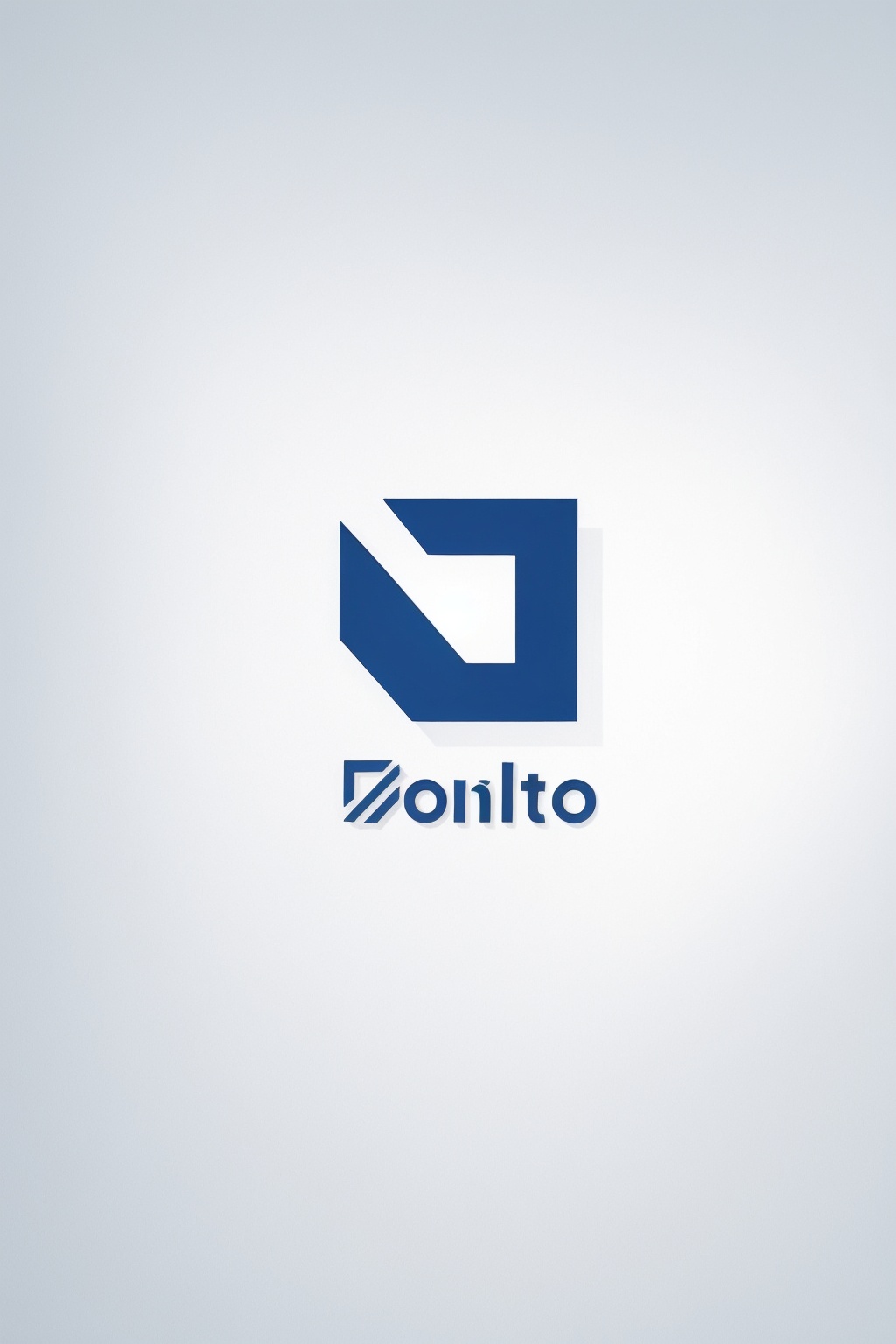 modernlogo Blue shape on white background <lora:logo3:0.8>