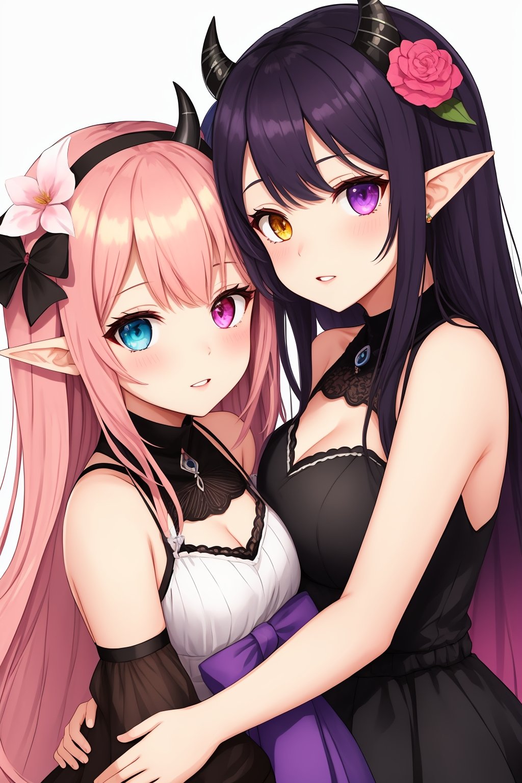 long hair,  looking at viewer,  blush on Tensor.Art