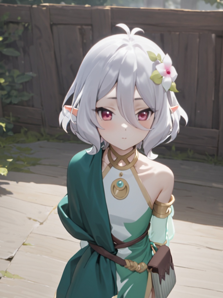 (masterpiece),(bestquality),a very delicate and beautiful,kokkoro,nai3,<lora:lora-000012:1.1>,1 girl,