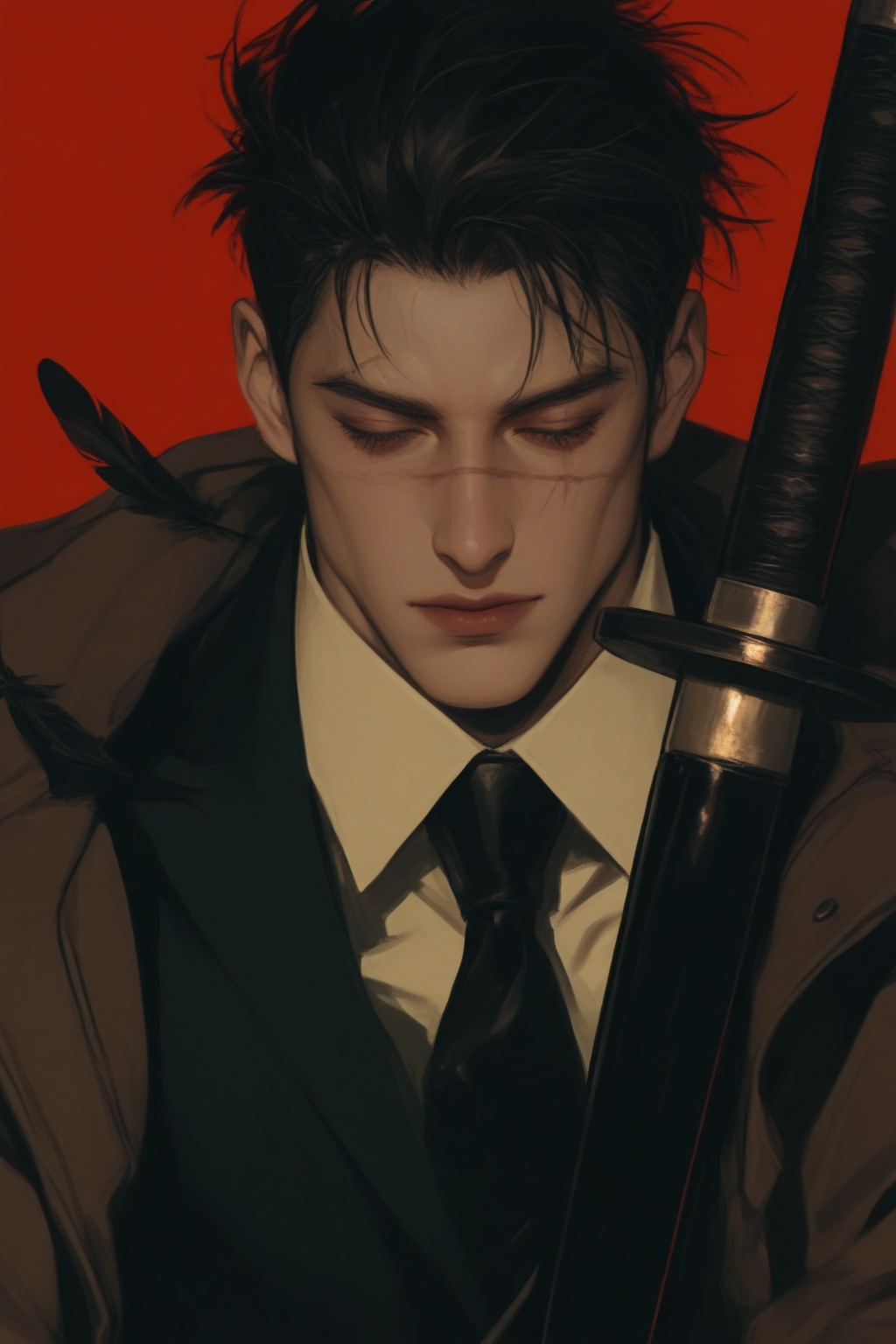 n1j1,  semi-realistic,  digital painting on Tensor.Art