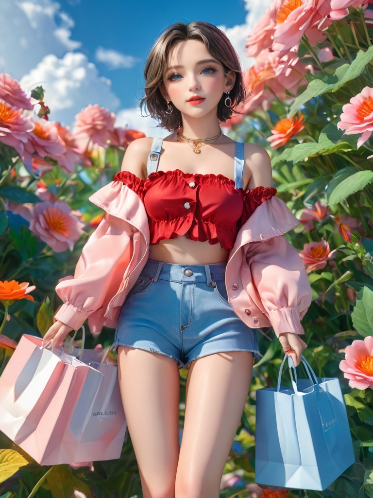 gwnh01,  1girl,  jewelry by 小资AI画廊 on Tensor.Art