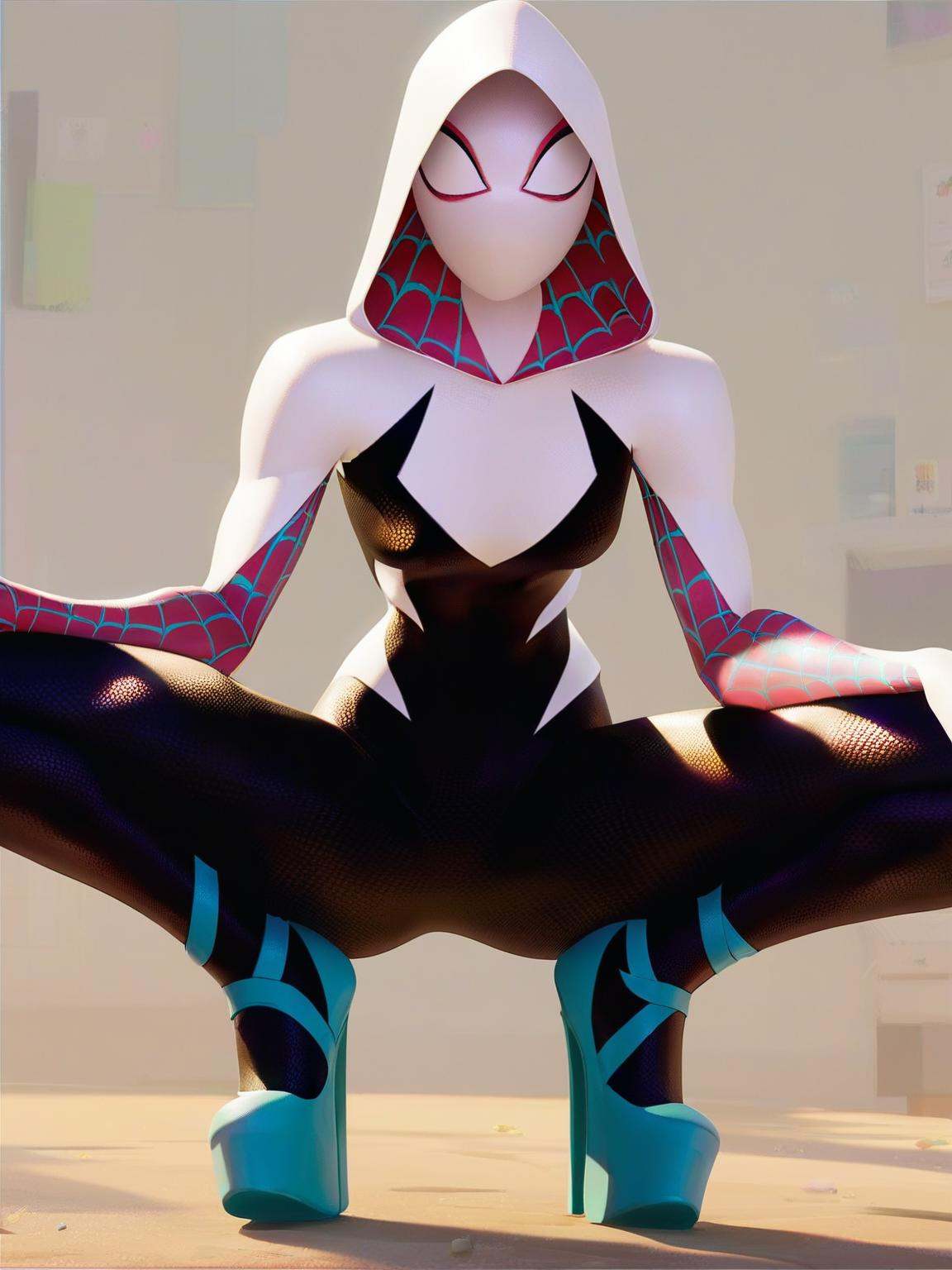 g_s,  1girl,  hood on Tensor.Art