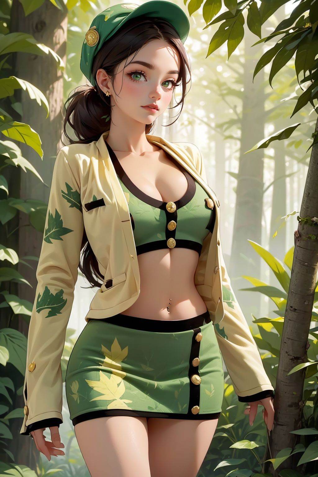 Female,  (Big breasts),  (Qi bangs on Tensor.Art