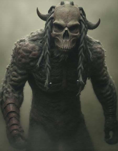 photographic portrait of a monster on Tensor.Art