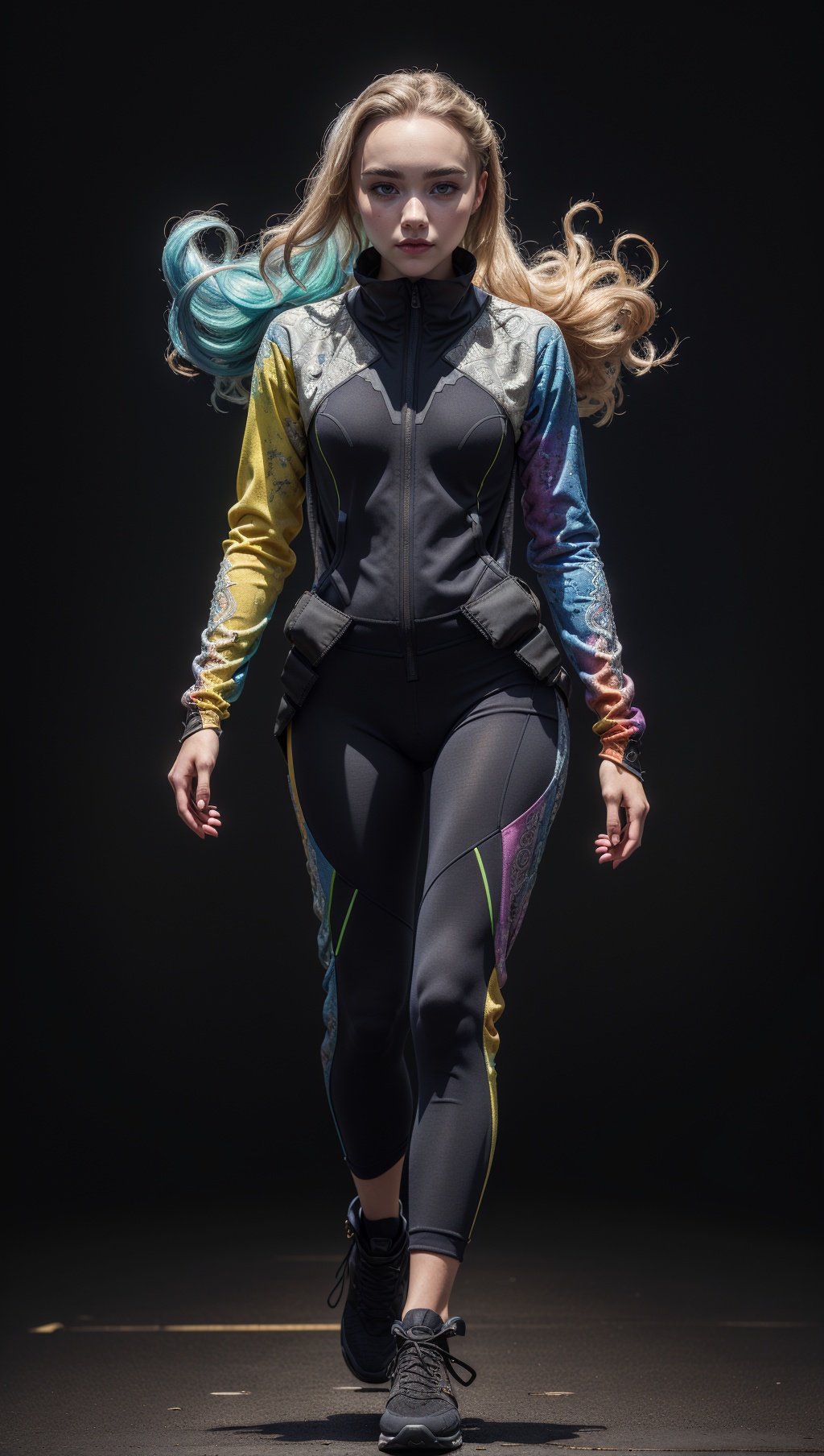 FlorencePugh,  by Marc Samson,  in the style of Nicola Samori on Tensor.Art