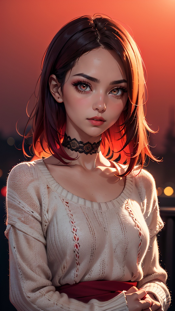 1 young cute iranian girl,  very slim,  skinny on Tensor.Art