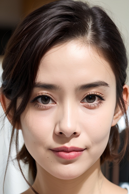 マスターチーフ PHOTOREALISTIC REALISTIC,masterpiece,best quality,highres,ultra detailed,8k,1woman,portrait,looking at viewer,indoors,<lora:mengziyiAlexnsfw80:0.6>