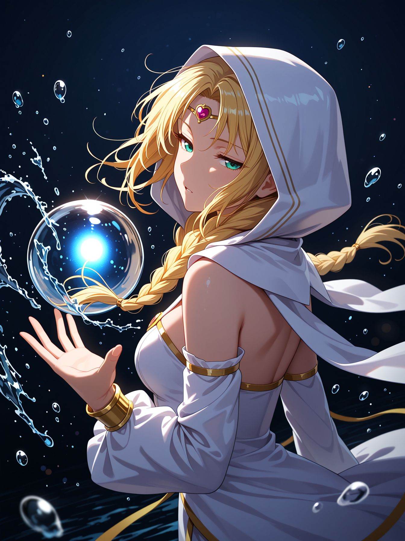 1girl,  solo,  magical girl on Tensor.Art