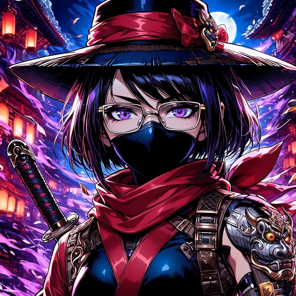 1girl,  hat,  scarf by 爱丽丝王 on Tensor.Art