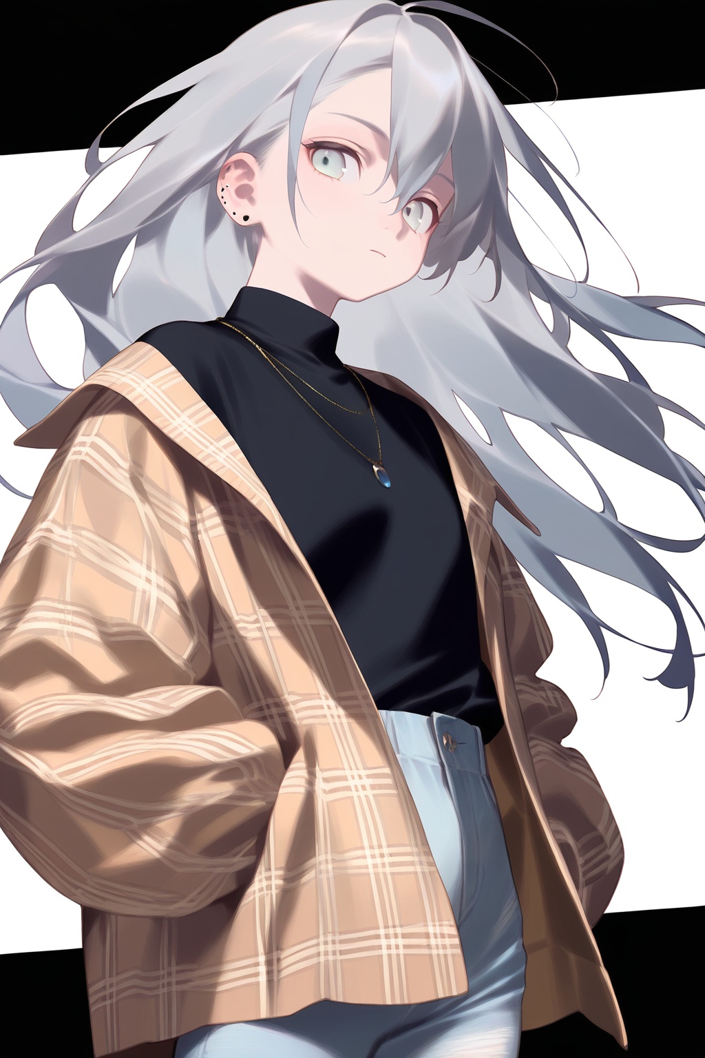 1girl,  solo,  long hair on Tensor.Art