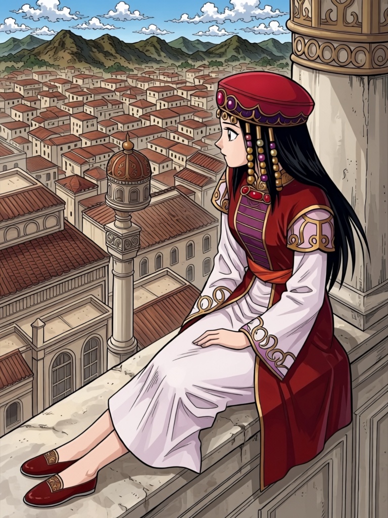 mito-hime,  princess,  1girl on Tensor.Art