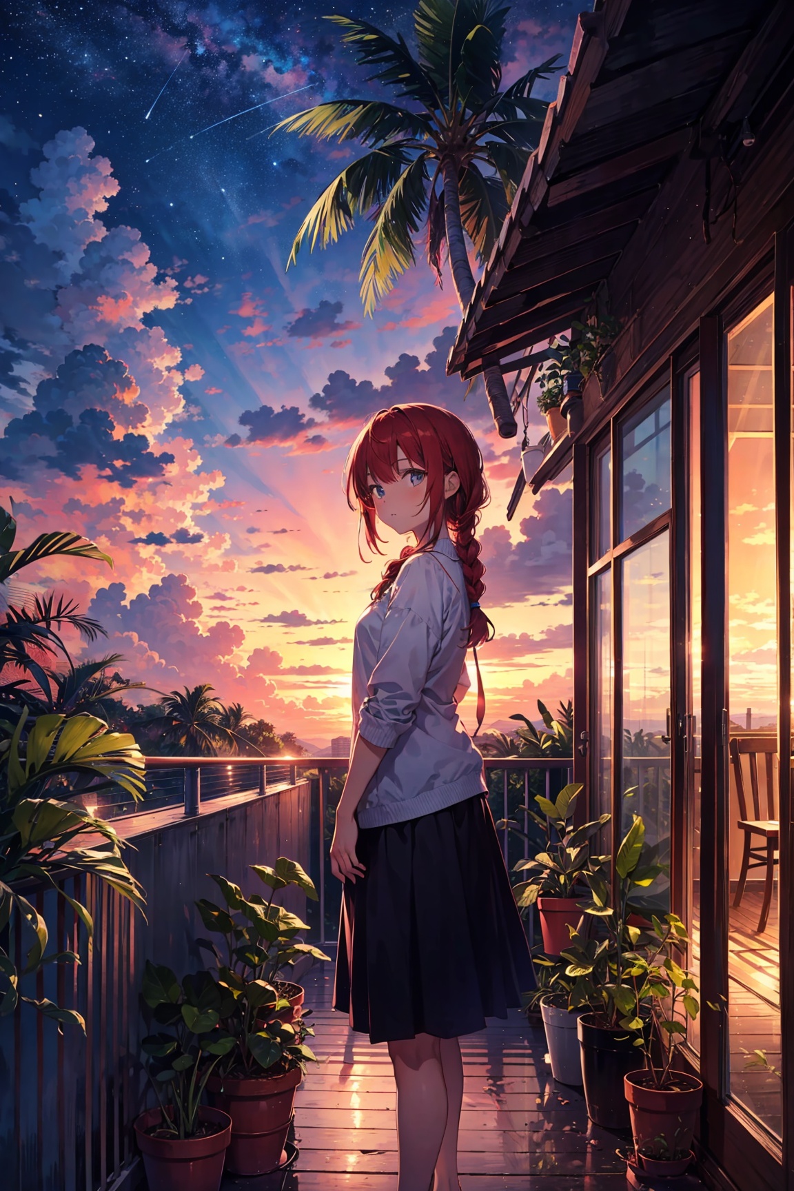 1girl,  standing pose,  looking at viewer on Tensor.Art