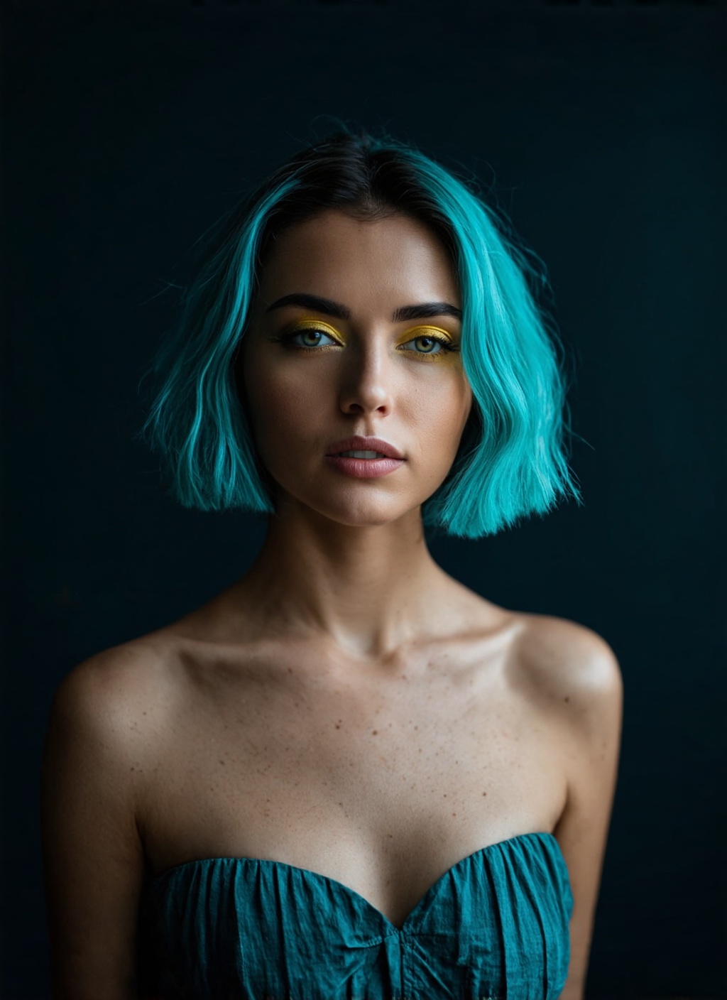 photorealistic cinematic still Medium low-angle portrait photography,  ,  Rule of thirds composition on Tensor.Art