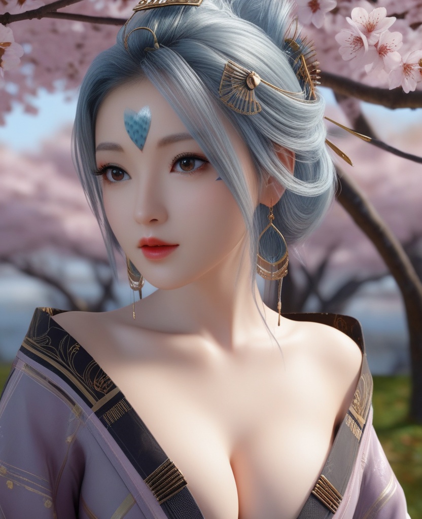 <lora:571-DA-XL-眷思量-奉眠:0.8>(,1girl, ,best quality, ),looking at viewer,  ,ultra detailed 8k cg,ultra detailed background,ultra realistic 8k cg, ,masterpiece, (( , )),, ,science fiction,mole, ultra realistic 8k cg, ,    ,(,cherry blossoms, autumn leaves,perfect cherry blossom,   ), (cleavage),