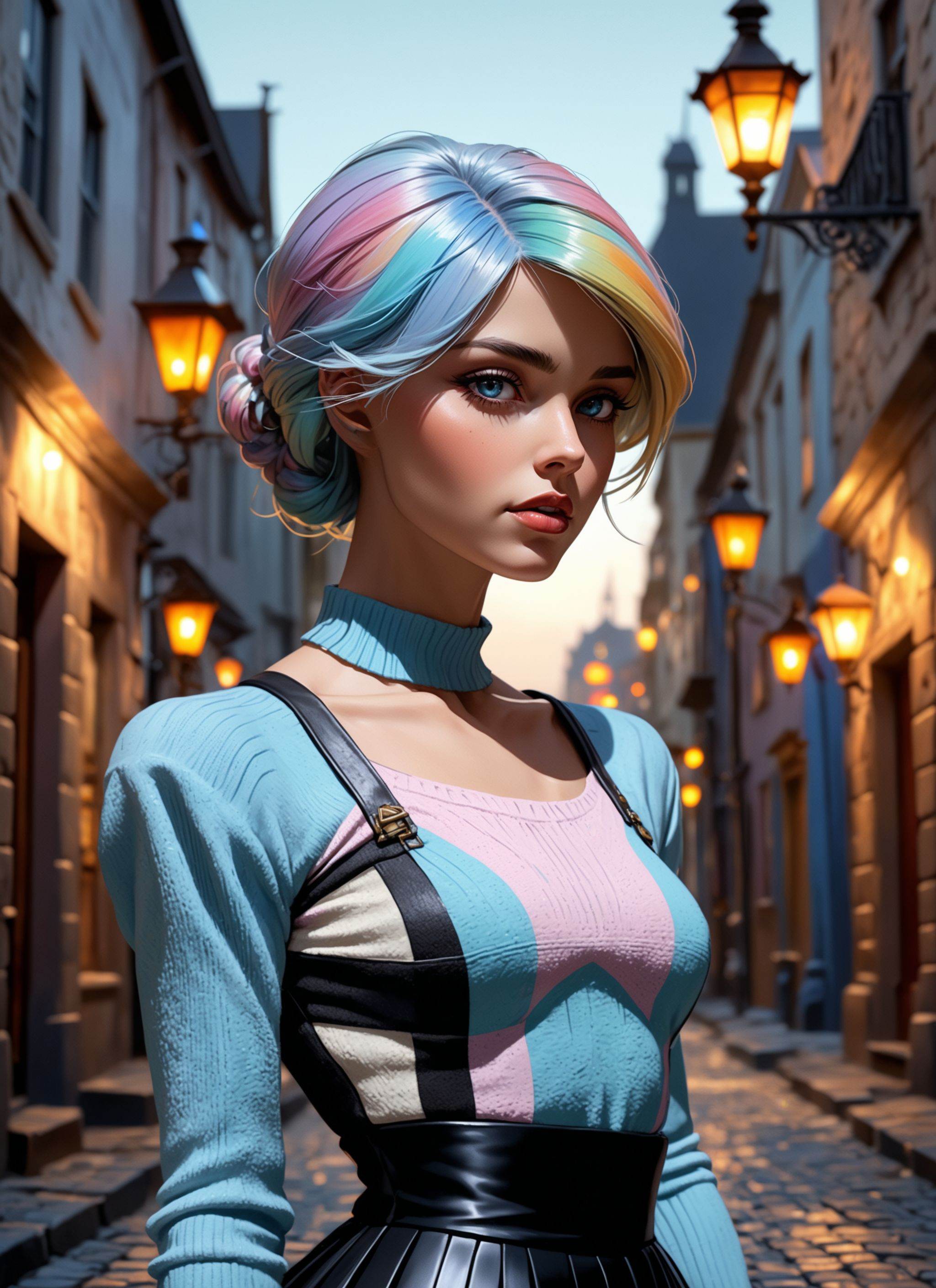 masterpiece of Crystal Cubism,  highly detailed professional 8k Concept art,  best quality on Tensor.Art