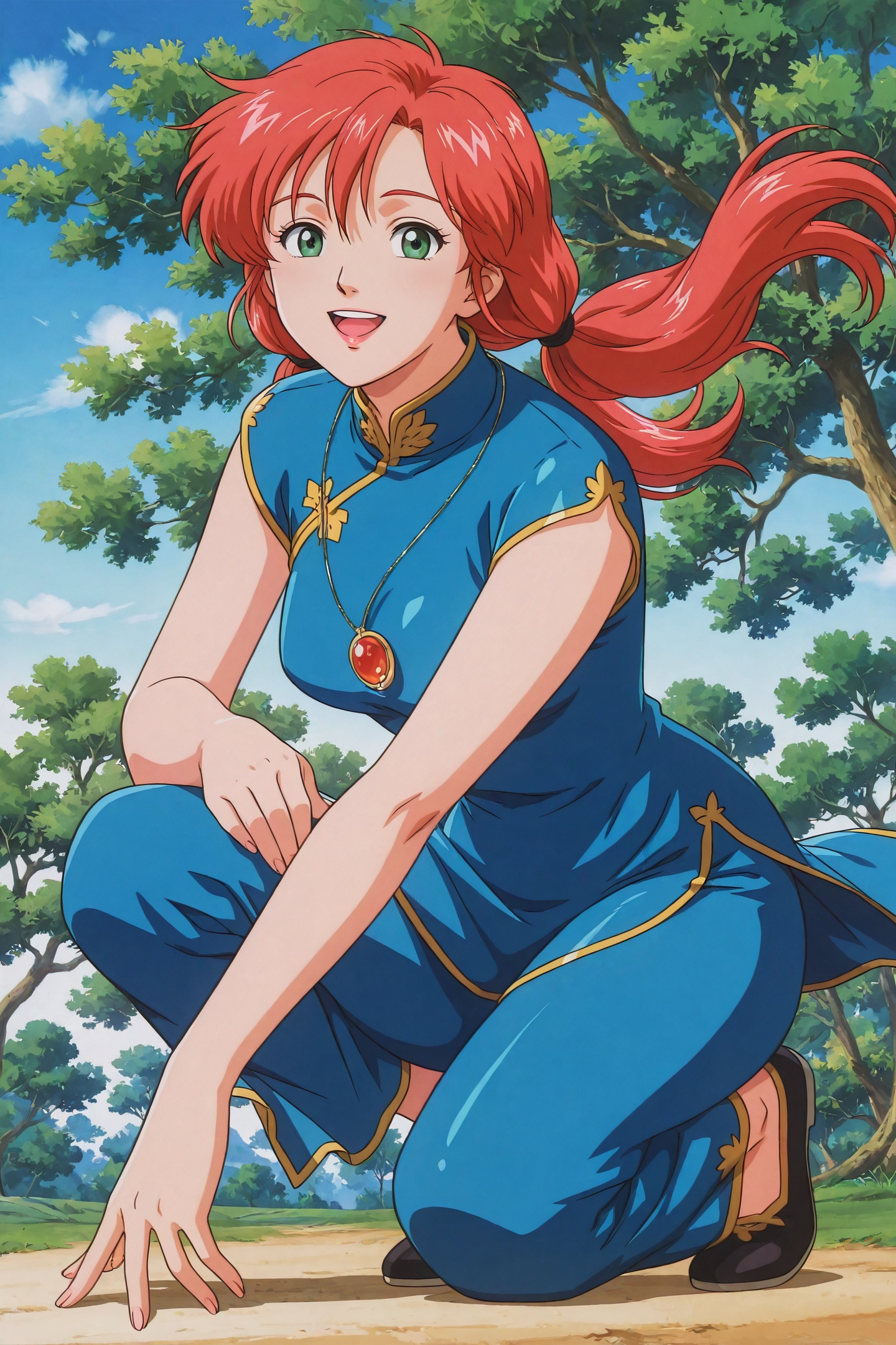 Anime Style,  Chou Meili,  1girl on Tensor.Art
