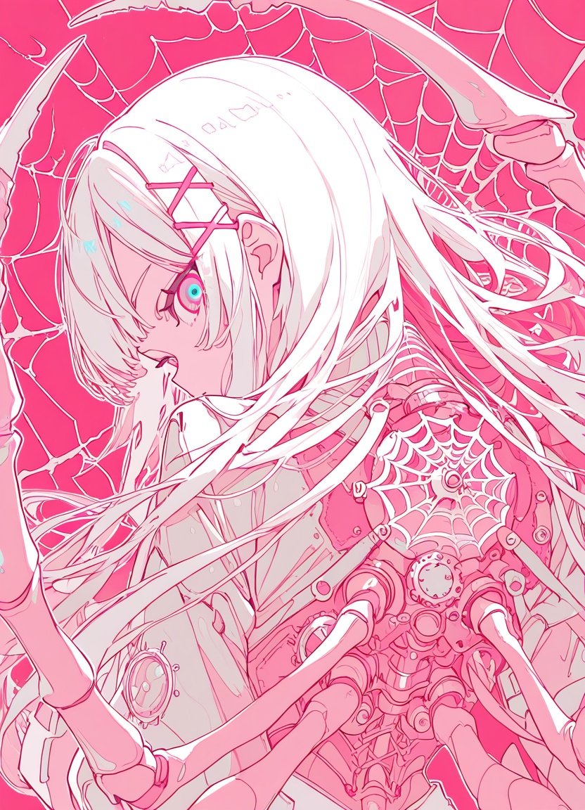 color coordination,  neon,  inverted colors on Tensor.Art