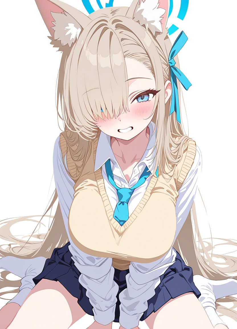 1girl,  solo,  animal ears on Tensor.Art
