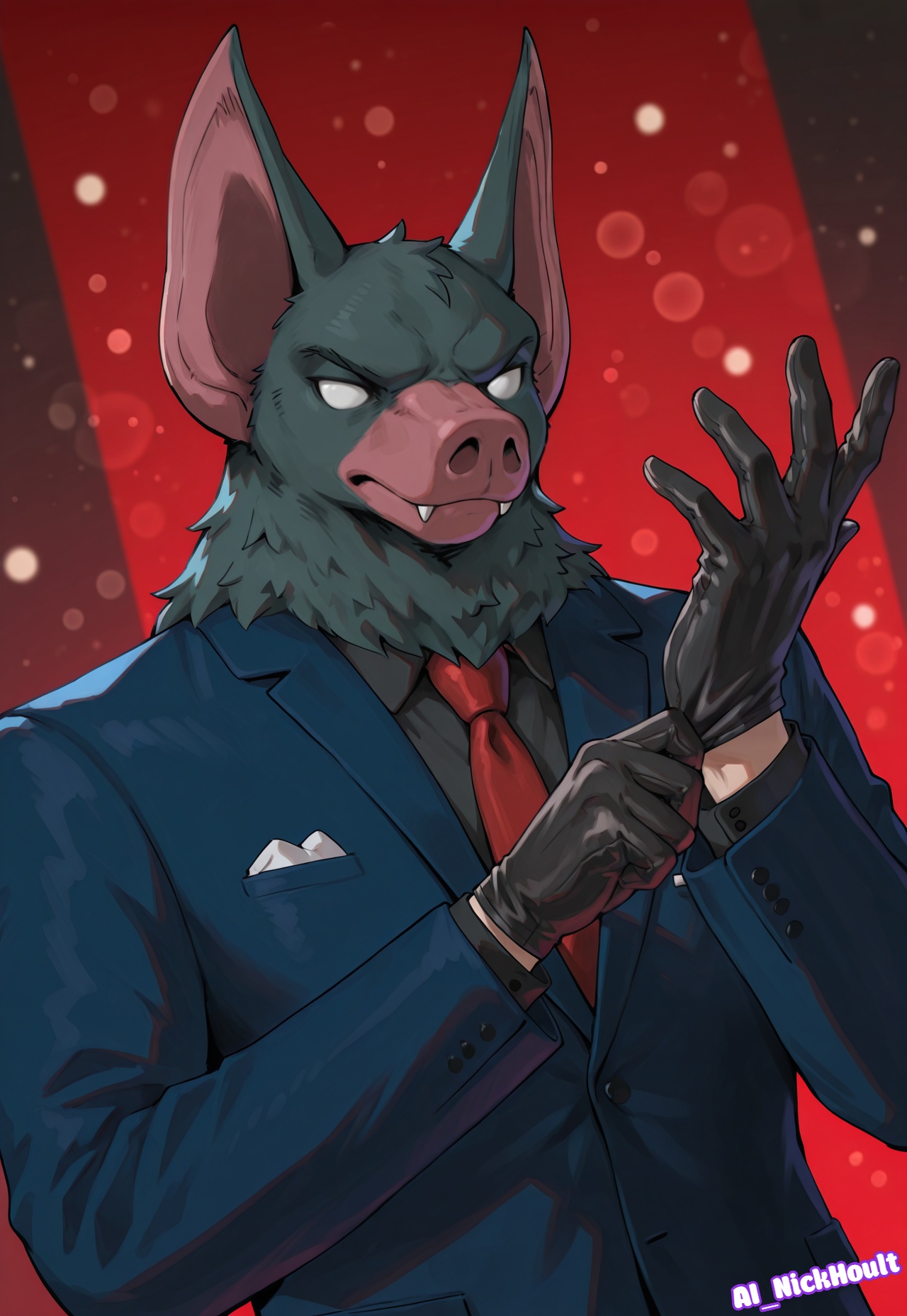 sOnar full mask,  human,  white eyes on Tensor.Art