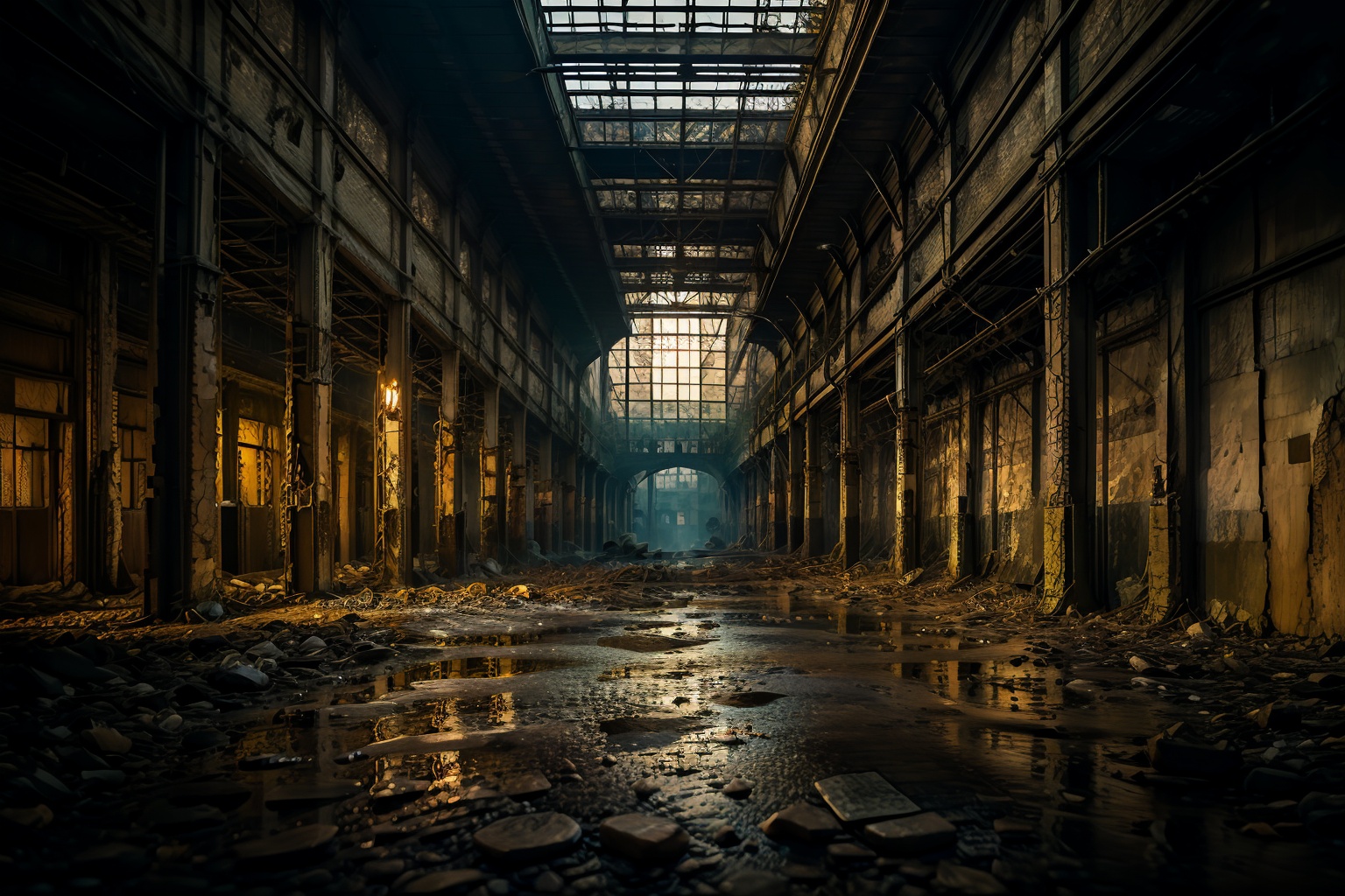 no humans,  night,  dark on Tensor.Art
