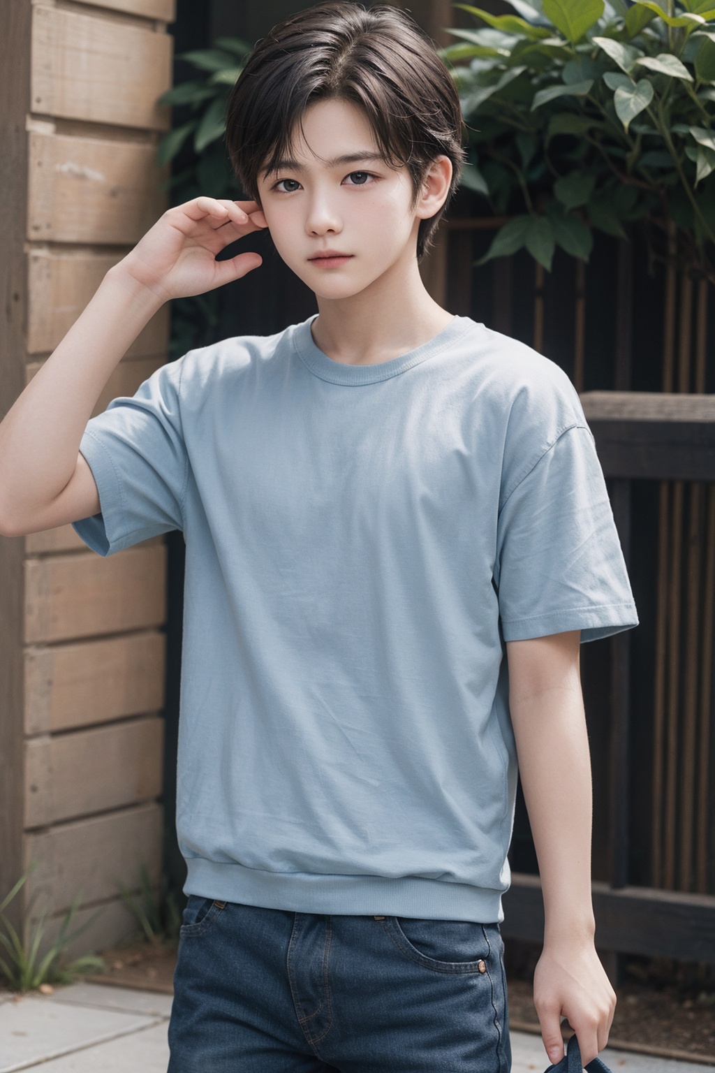 1boy,outdoor,